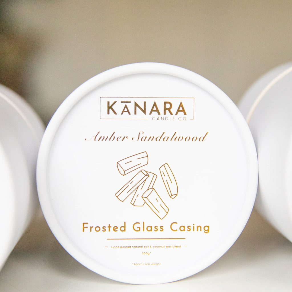 kanara candle amber sandalwood moffatts flowers gift store chch