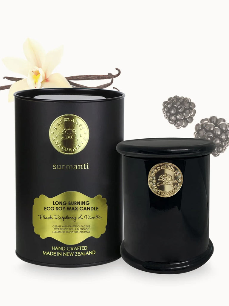 raspberry candle eco long burning surmanti nz made moffatts gift ideas