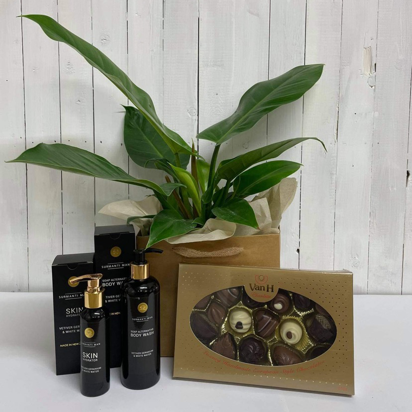 philodendron gift set for men chch